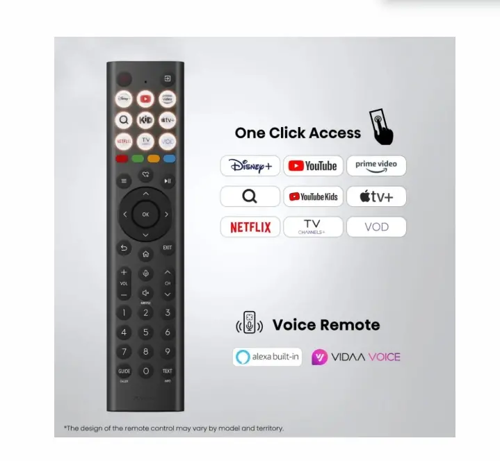 Телевизор, Hisense 55"A7S, 4K Ultra HD 3840x2160, Quantum Dot, Light Sensor,HDR 10+, HLG, Dolby Vision, Dolby Atmos, Smart TV, Voice Control,2x10 W + 20 W ,WiFi 5GHz, WiFi Direct, BT, Anyview Cast, 3xHDMI, 2xUSB, LAN, DVB-T2/C/S2, Black - image 3