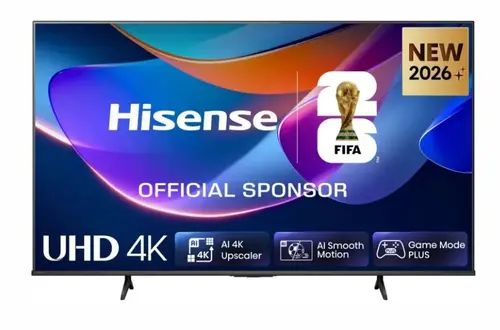 Телевизор, Hisense 65" A6S, 4K Ultra HD 3840x2160, DLED, DFA, Precision Colour, HDR 10+, HLG, Dolby Vision, DTS Virtual X, Smart TV, WiFi, BT, Light Sensor, Gaming Mode, 1xHDMI2 eArc, 3xHDMI, 2xUSB, LAN, CI+, DVB-T2/C/S2, Black