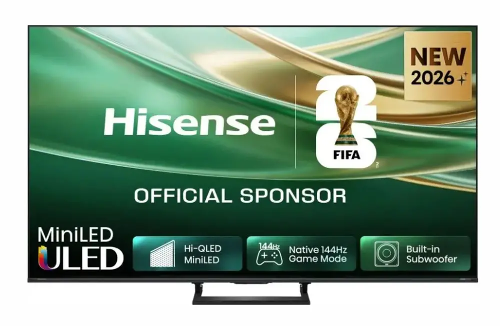 Телевизор, Hisense 65"E8S, 4K Ultra HD 3840x2160, ULED, Quantum Dot,144 Mhz, HDR 10+, HLG, Dolby Vision, Smart TV,Light Sensor,WiFi Direct, BT, Anyview Cast,Built-in,Subwoofer, 4xHDMI, 2xUSB, LAN, CI+, DVB-T2/C/S2, Black