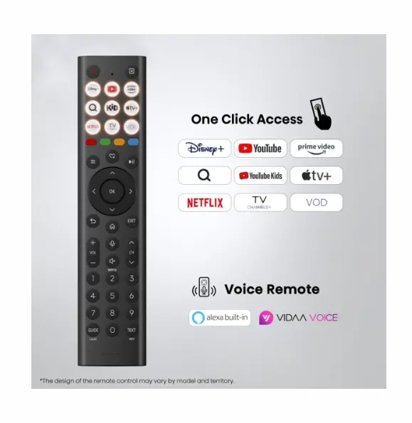 Τηλεόραση, Hisense 65" A7S, 4K Ultra HD 3840x2160, QLED, HDR 10+, HLG, Dolby Vision, Dolby Atmos, Smart TV, αισθητήρας φωτός, WiFi Direct, BT, Anyview - image 3
