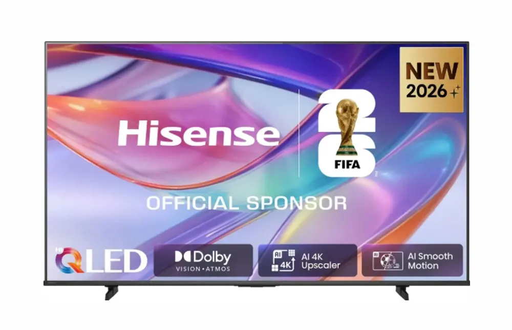 Телевизор, Hisense 85" E7S, 4K Ultra HD 3840x2160, Quantum Dot, 60Hz, Light Sensor,IPS, HDR 10+, HLG, Dolby Vision IQ, Dolby Atmos, Smart TV, WiFi 5GHz, WiFi Direct, BT, Anyview Cast, 3xHDMI, 2xUSB, LAN, CI+, DVB-T2/C/S2, Black