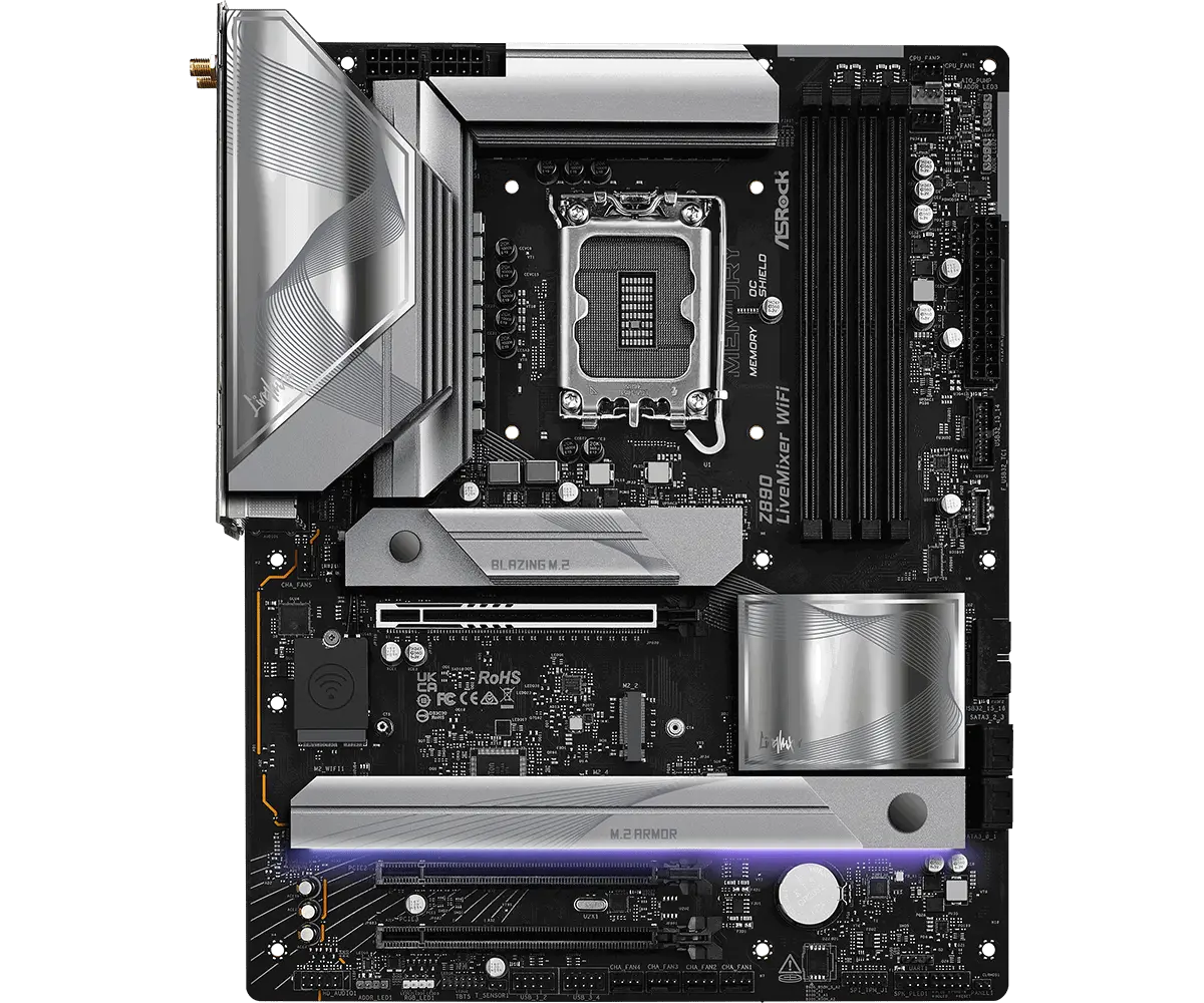 Дънна платка, ASROCK Z890 LIVEMIXER WIFI
