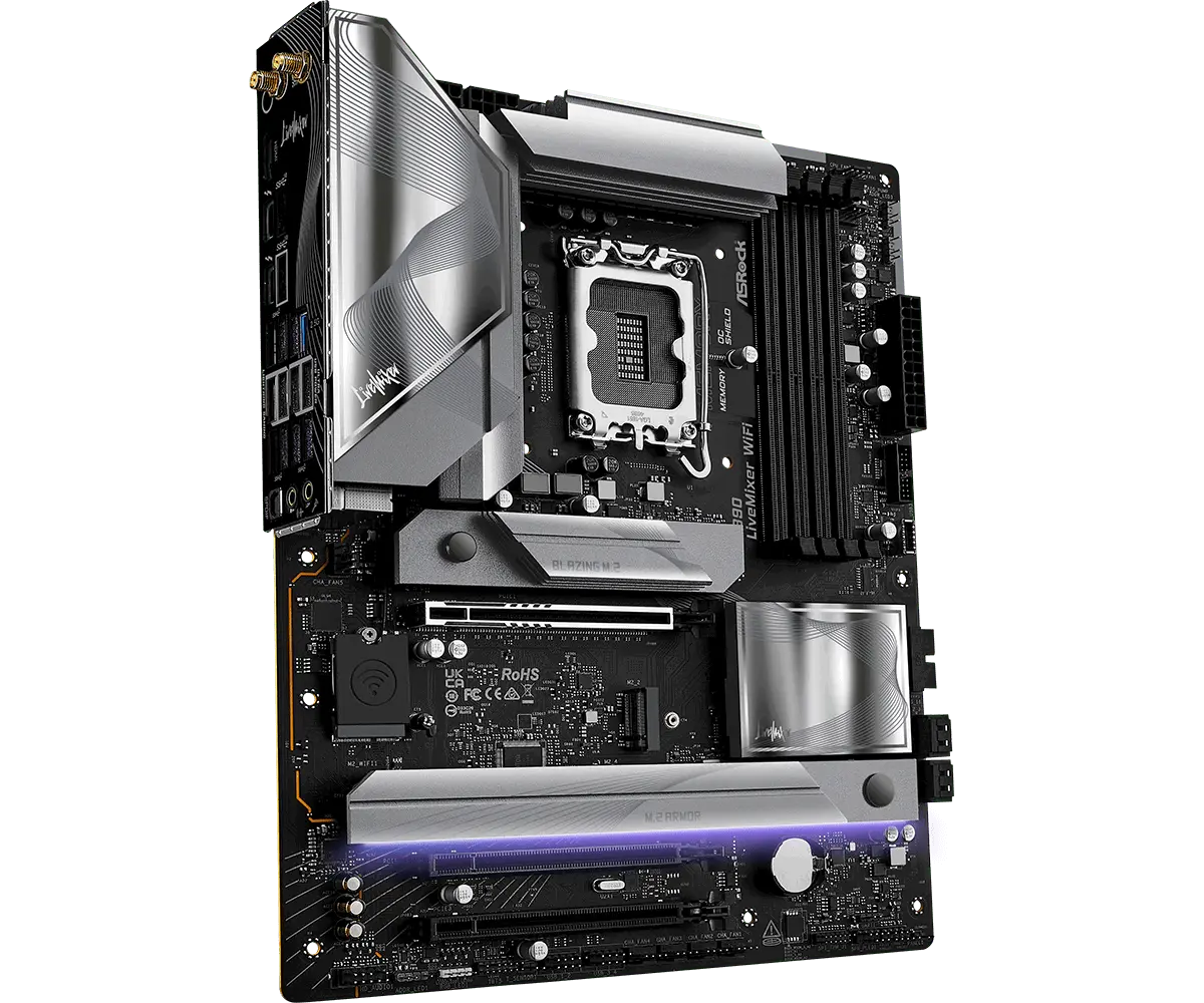Дънна платка, ASROCK Z890 LIVEMIXER WIFI - image 1