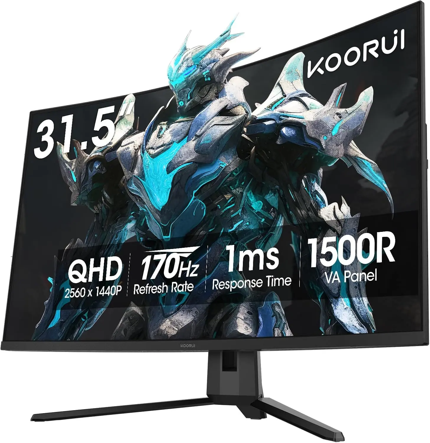 Монитор, KOORUI 31.5 32E6QC QHD 170HZ