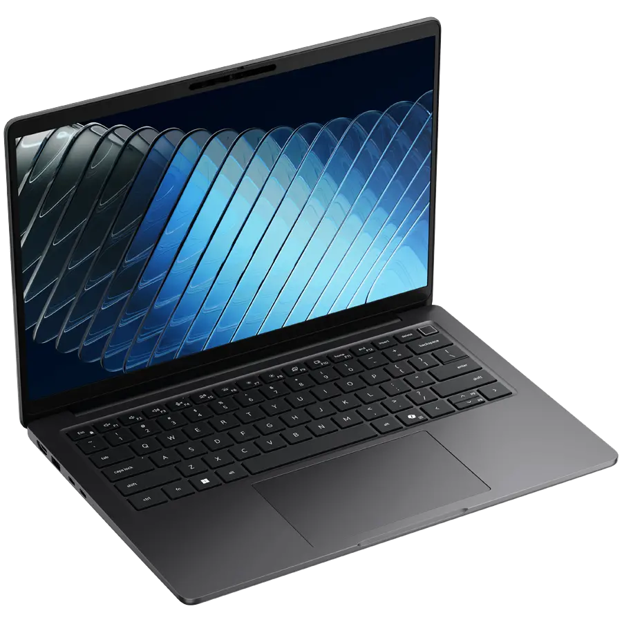Dell Pro 5 14 P514260, Intel Core 5 320 (6C, to 4.6GHz, 16 TOPS), 14" 1920x1200 400nits, 16GB (1x16GB) DDR5, 512GB M.2 SSD, Intel Graphics 2Xe, Wi-Fi+BT, HDR Cam+Mic, BG Backlit KB, FPR, 45Wh Bat, USB-C Adapter, Win 11 Pro, 3Y Basic Onsite - image 1