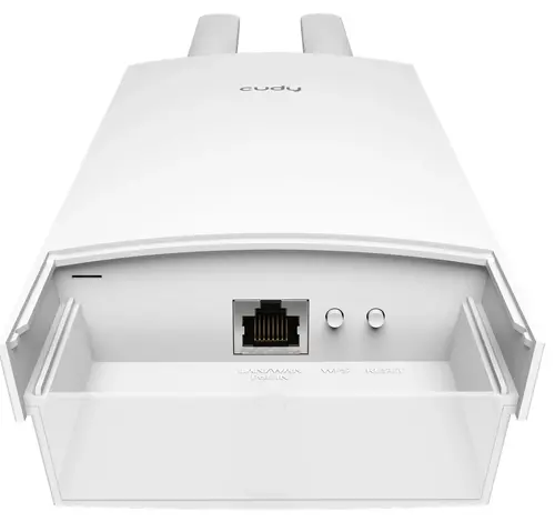 Аксес-пойнт, Cudy AP3000 High Power WiFi 6 Outdoor Access Point AX3000, 2402Mbps at 5GHz + 574Mbps at 2.4GHz, 1 x Gigabit RJ45, IP65 Waterproof, lightning protection, 48V passive PoE adapter included - image 2