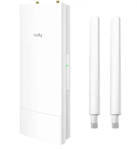 Аксес-пойнт, Cudy AP3000 High Power WiFi 6 Outdoor Access Point AX3000, 2402Mbps at 5GHz + 574Mbps at 2.4GHz, 1 x Gigabit RJ45, IP65 Waterproof, lightning protection, 48V passive PoE adapter included - image 3