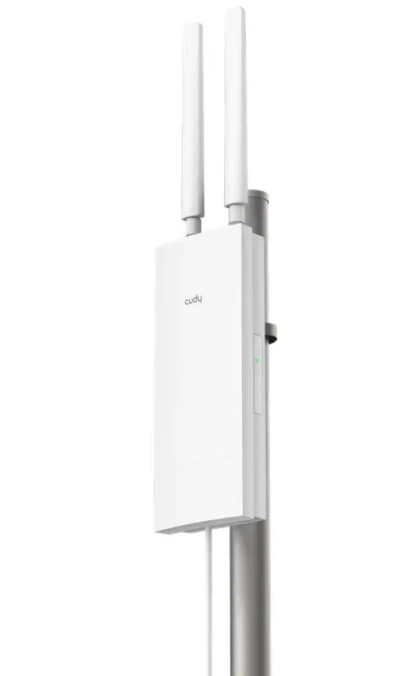 Аксес-пойнт, Cudy AP3000 High Power WiFi 6 Outdoor Access Point AX3000, 2402Mbps at 5GHz + 574Mbps at 2.4GHz, 1 x Gigabit RJ45, IP65 Waterproof, lightning protection, 48V passive PoE adapter included - image 4
