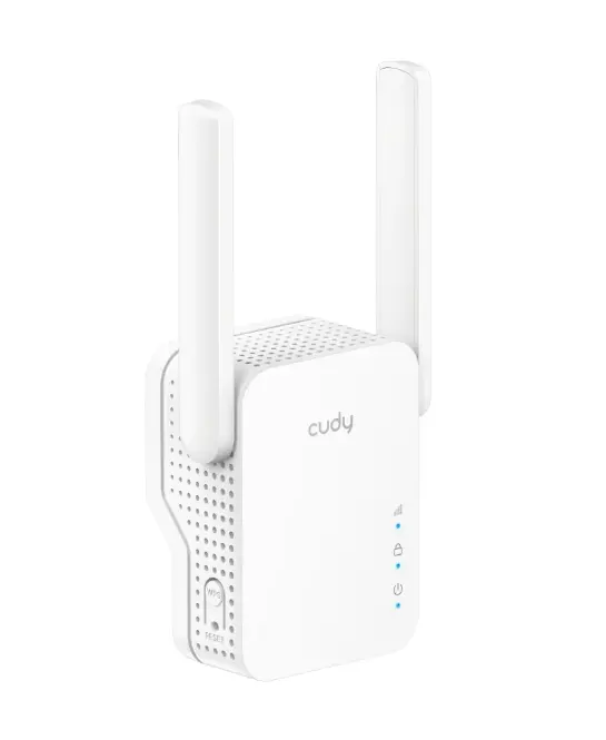 Безжичен усилвател, Cudy RE1500 Wi-Fi 6 Mesh Repeater AX1500 1201Mbps at 5GHz + 300Mbps at 2.4GHz