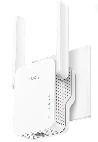 Безжичен усилвател, Cudy RE1500 Wi-Fi 6 Mesh Repeater AX1500 1201Mbps at 5GHz + 300Mbps at 2.4GHz - image 1