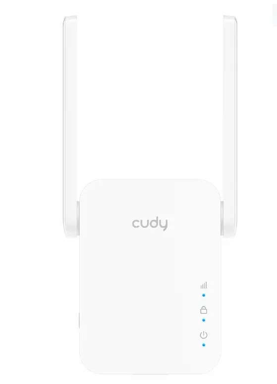 Безжичен усилвател, Cudy RE1500 Wi-Fi 6 Mesh Repeater AX1500 1201Mbps at 5GHz + 300Mbps at 2.4GHz - image 2