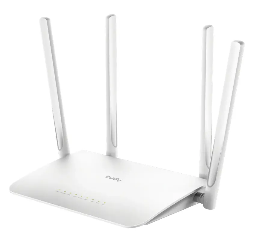 Рутер, Cudy WR1300 AC1200 Gigabit Wi-Fi Mesh Router Dual Band 5 x 10/100/1000Mbps 867Mbps at 5GHz + 300Mbps at 2.4GHz - image 1