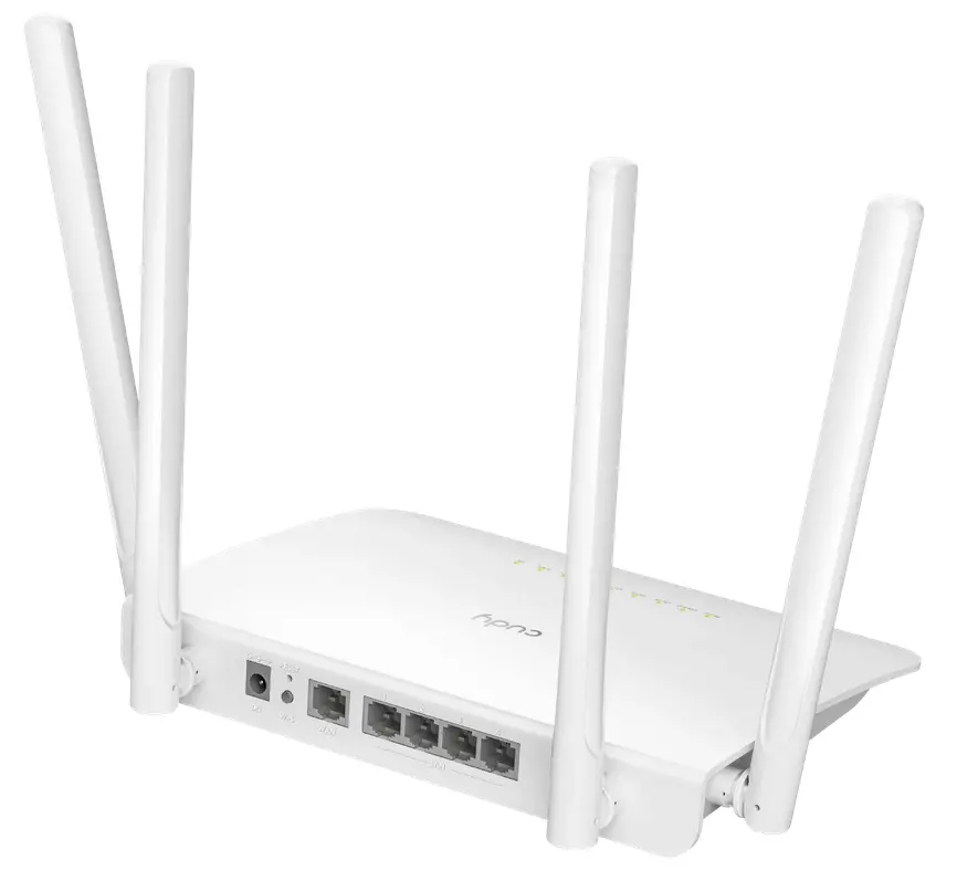 Рутер, Cudy WR1300 AC1200 Gigabit Wi-Fi Mesh Router Dual Band 5 x 10/100/1000Mbps 867Mbps at 5GHz + 300Mbps at 2.4GHz - image 2