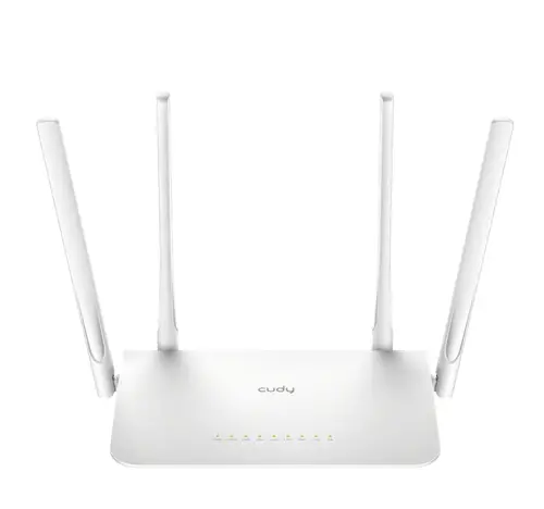 Рутер, Cudy WR1300 AC1200 Gigabit Wi-Fi Mesh Router Dual Band 5 x 10/100/1000Mbps 867Mbps at 5GHz + 300Mbps at 2.4GHz