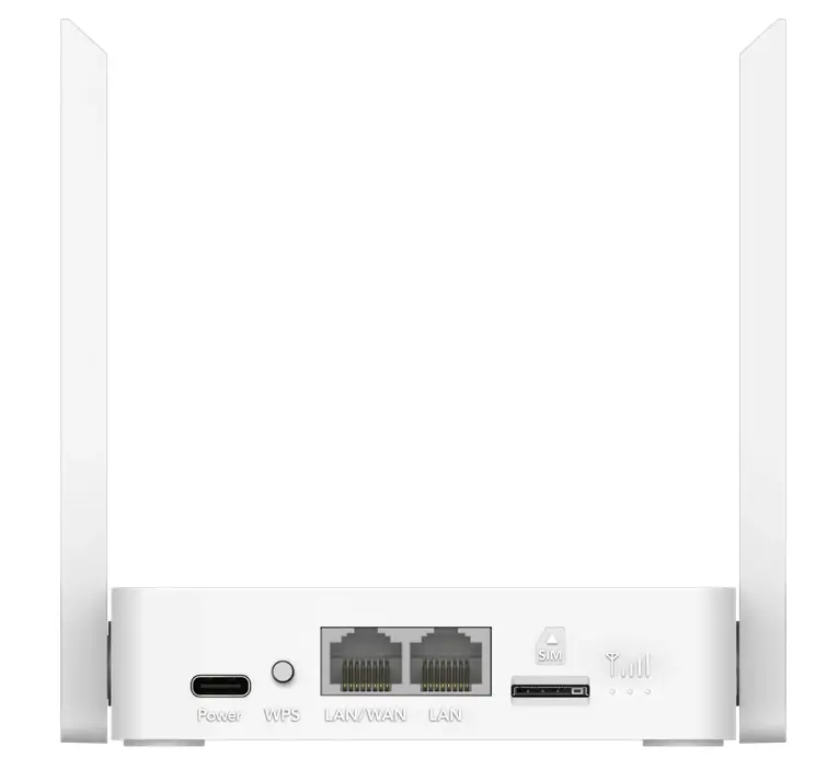 Рутер, Cudy LT300 Wi-Fi 4G LTE Cat4 Router N300, 300Mbps Wi-Fi, 2 10/100M RJ45 Ports, Nano SIM Slot - image 1