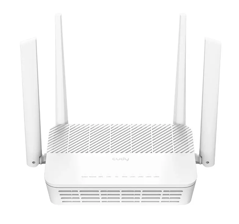 Рутер, Cudy WR3000S AX3000 Gigabit Wi-Fi 6 Mesh Router 2402Mbps at 5GHz + 574Mbps at 2.4GHz, 5 x 10/100/1000Mbps Ports