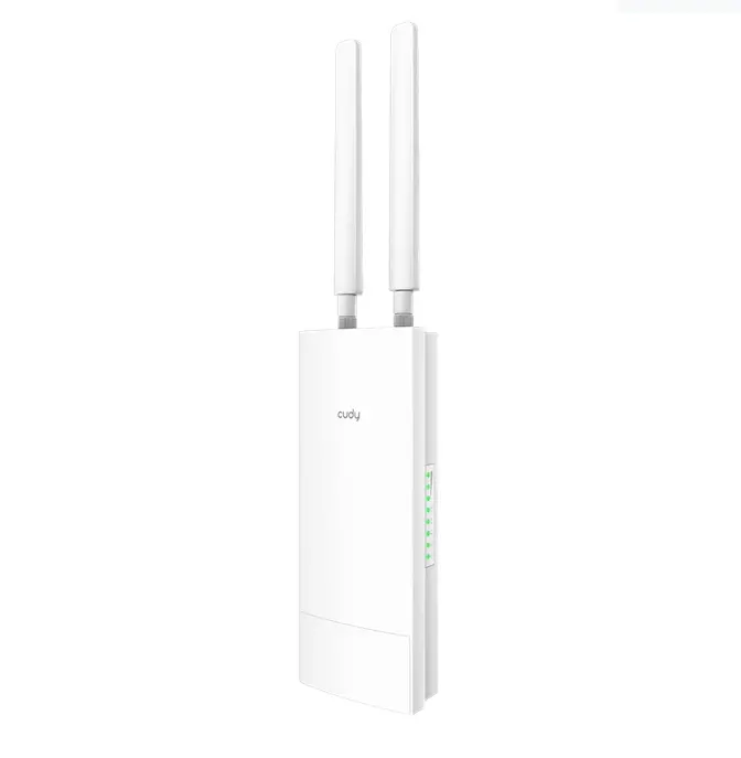 Рутер, Cudy LT400 Outdoor 4G LTE Cat 4 N300 Wi-Fi Router, 300Mbps Wi-Fi, build-in 4G LTE modem, lightning protection, IP65 Waterproof, 10/100M RJ45