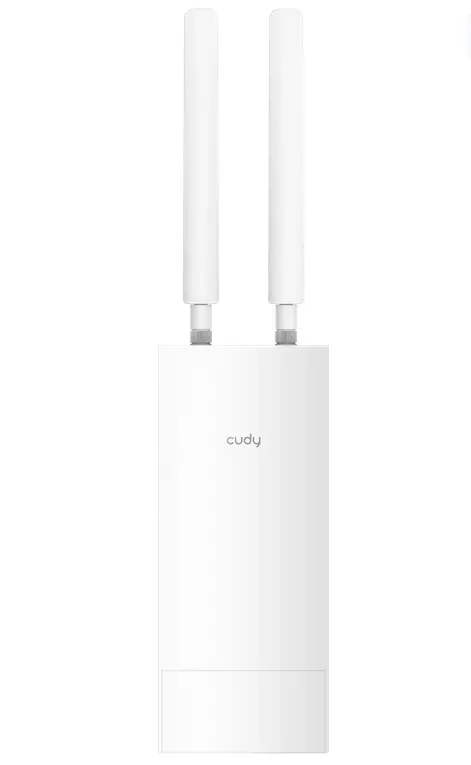 Рутер, Cudy LT400 Outdoor 4G LTE Cat 4 N300 Wi-Fi Router, 300Mbps Wi-Fi, build-in 4G LTE modem, lightning protection, IP65 Waterproof, 10/100M RJ45 - image 1