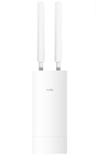 Рутер, Cudy LT400 Outdoor 4G LTE Cat 4 N300 Wi-Fi Router, 300Mbps Wi-Fi, build-in 4G LTE modem, lightning protection, IP65 Waterproof, 10/100M RJ45 - image 1