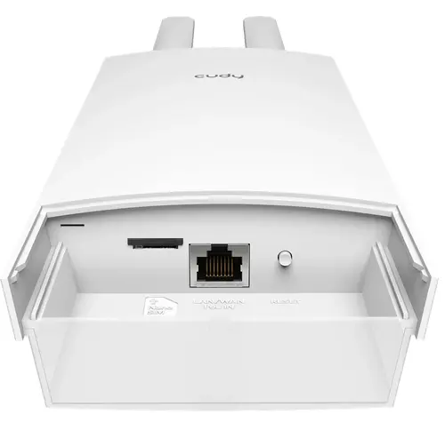 Рутер, Cudy LT400 Outdoor 4G LTE Cat 4 N300 Wi-Fi Router, 300Mbps Wi-Fi, build-in 4G LTE modem, lightning protection, IP65 Waterproof, 10/100M RJ45 - image 3