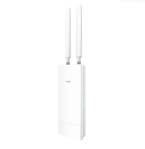 Рутер, Cudy LT400 Outdoor 4G LTE Cat 4 N300 Wi-Fi Router, 300Mbps Wi-Fi, build-in 4G LTE modem, lightning protection, IP65 Waterproof, 10/100M RJ45