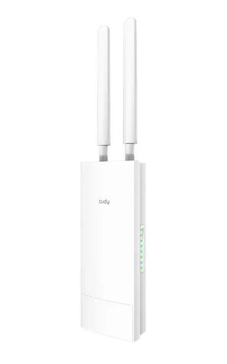 Рутер, Cudy LT500 Outdoor 4G LTE Cat 4 AC1200 Wi-Fi Router, 300Mbps +  867Mbps Wi-Fi, build-in 4G LTE modem, lightning protection, IP65 Waterproof, 10/100M RJ45