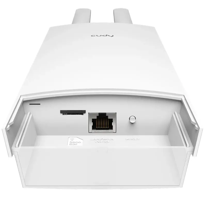 Рутер, Cudy LT500 Outdoor 4G LTE Cat 4 AC1200 Wi-Fi Router, 300Mbps + 867Mbps Wi-Fi, build-in 4G LTE modem, lightning protection, IP65 Waterproof, 10/100M RJ45 - image 3
