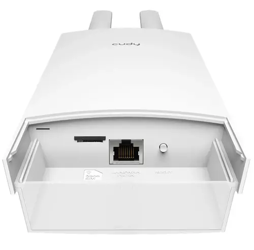 Рутер, Cudy LT500 Outdoor 4G LTE Cat 4 AC1200 Wi-Fi Router, 300Mbps + 867Mbps Wi-Fi, build-in 4G LTE modem, lightning protection, IP65 Waterproof, 10/100M RJ45 - image 3