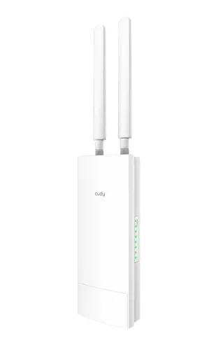 Рутер, Cudy LT500 Outdoor 4G LTE Cat 4 AC1200 Wi-Fi Router, 300Mbps + 867Mbps Wi-Fi, build-in 4G LTE modem, lightning protection, IP65 Waterproof, 10/100M RJ45