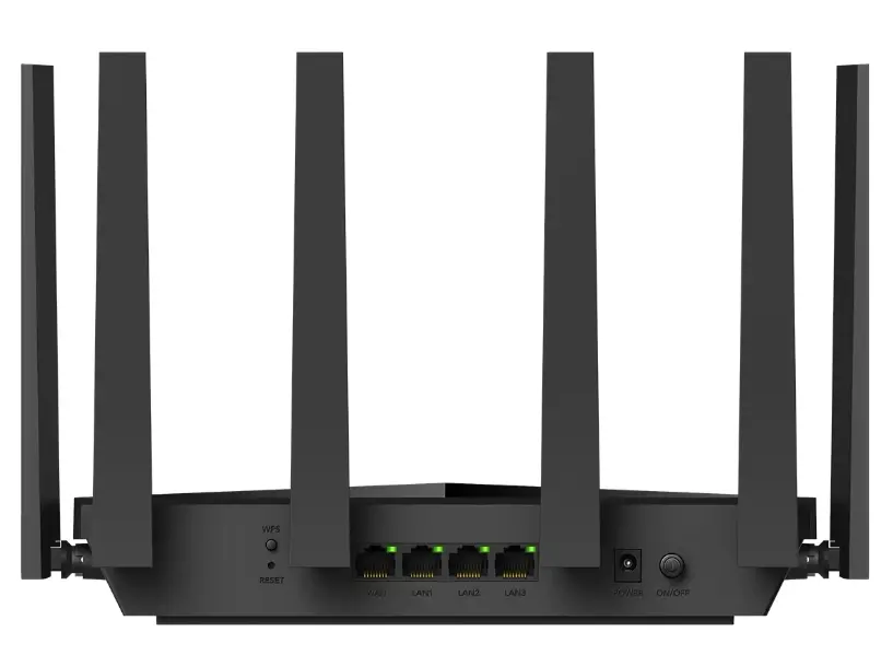 Router, Cudy WR11000 BE11000 2.5G Tri-Band Wi-Fi 7 Mesh Router 5764Mbps la 6GHz + 4320 Mbps la 5GHz + 688Mbps la 2.4GHz, 4 porturi RJ45 de 2.5Gbps - image 1