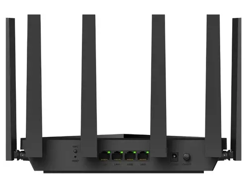 Рутер, Cudy WR11000 BE11000 2.5G Tri-Band Wi-Fi 7 Mesh Router 5764Mbps at 6GHz + 4320 Mbps at 5GHz + 688Mbps at 2.4GHz, 4 x 2.5Gbps RJ45 Ports - image 1