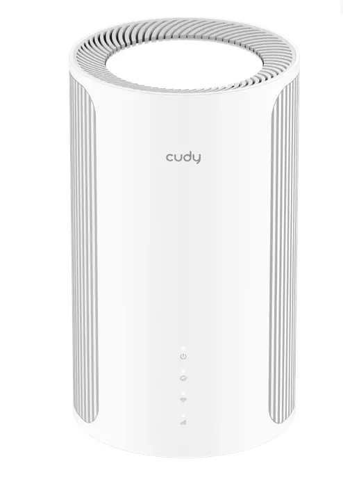 Router, Cudy P2 Wi-Fi 6 5G Router AX3000 pentru interior, 2 x porturi GbE, slot Nano SIM - image 1