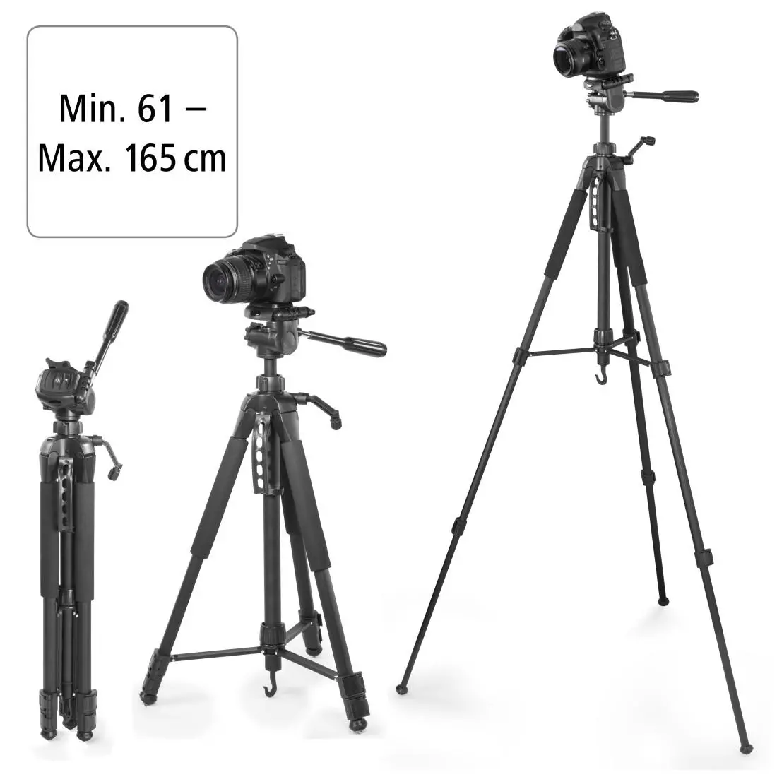 HAMA Статив / Трипод "Action Smart 165 3D", 61 -165 cm - image 33
