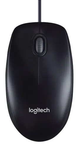 МИШКА LOGITECH M90  - optical corded USB mouse - USB Type-A - 1000 dpi - Жична - Black - PN 910-001793