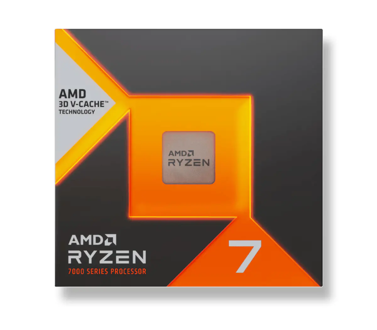 Процесор AMD RYZEN 7 7700X3D, 8-Core, 4.0 GHz(4.5 GHz Boost), 104MB - BOX - image 1