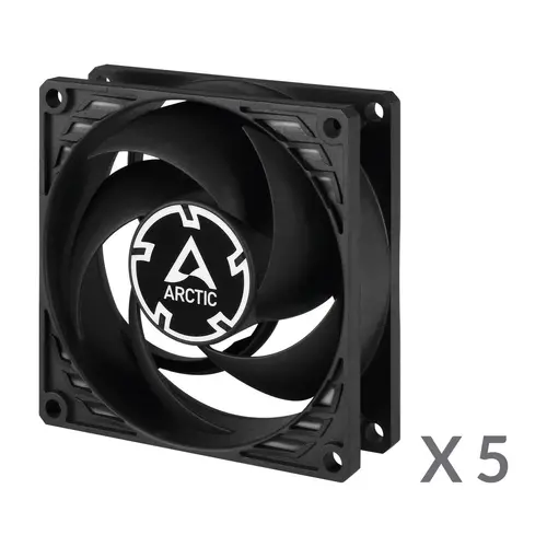 Комплект вентилатори 5-pack ARCTIC P8 80mm PWM PST - image 1
