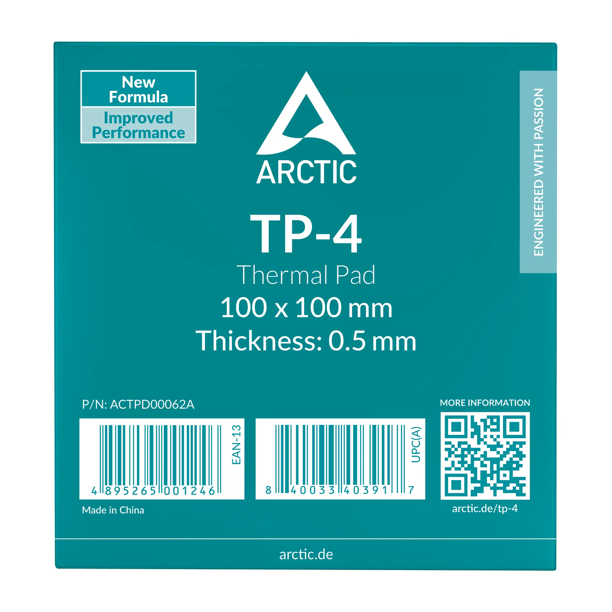 Термопроводящ пад ARCTIC TP-4 - 100x100x0.5 mm - image 2