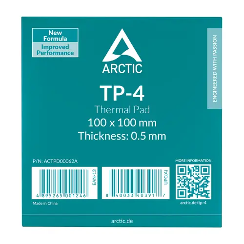 Термопроводящ пад ARCTIC TP-4 - 100x100x0.5 mm - image 2
