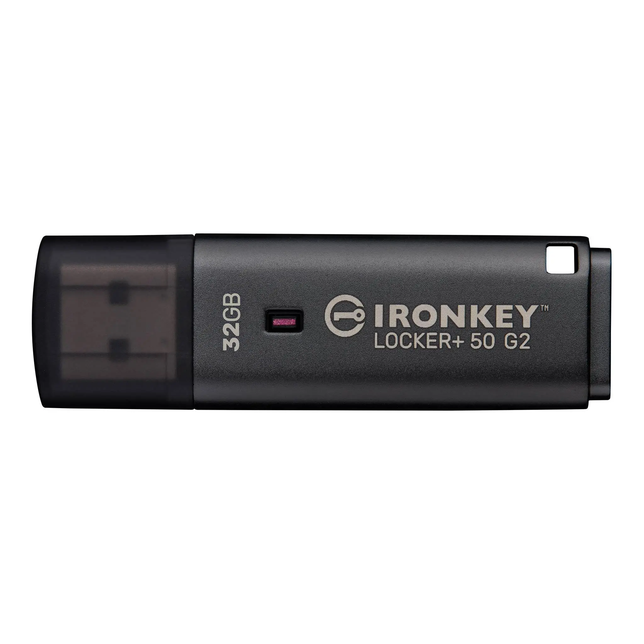 USB памет KINGSTON IronKey Locker+ 50 G2 - 32GB, XTS-AES 256-bit