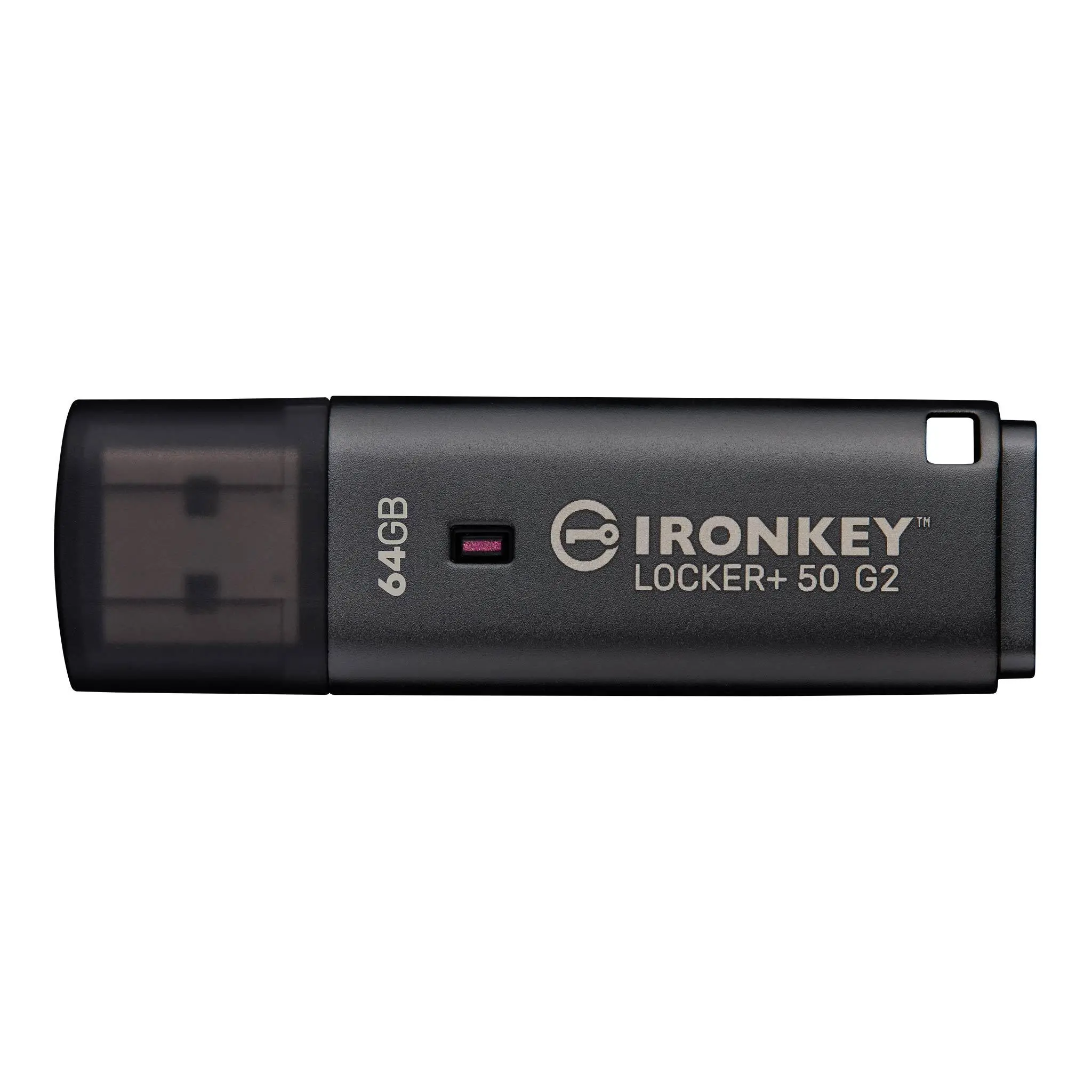 USB памет KINGSTON IronKey Locker+ 50 G2 - 64GB, XTS-AES 256-bit