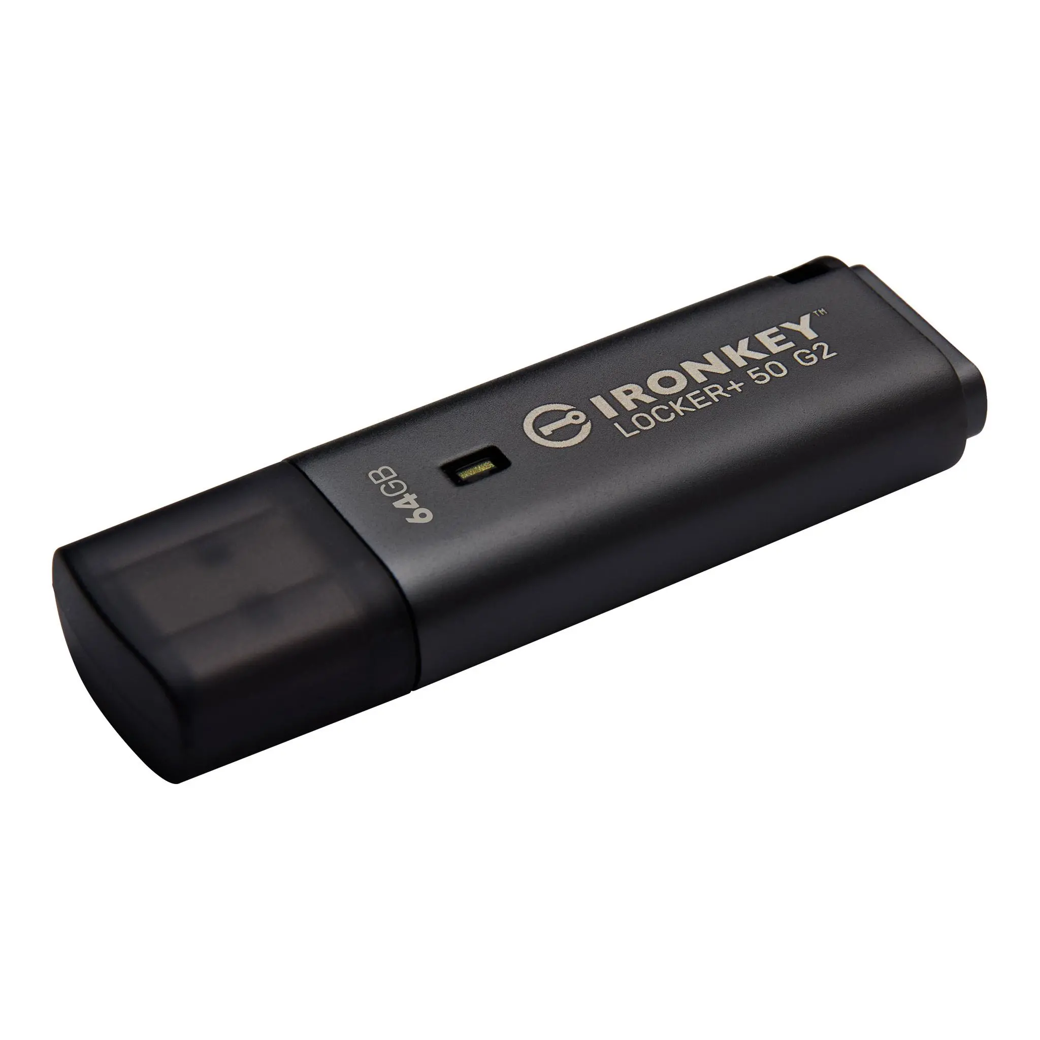 USB памет KINGSTON IronKey Locker+ 50 G2 - 64GB, XTS-AES 256-bit - image 2