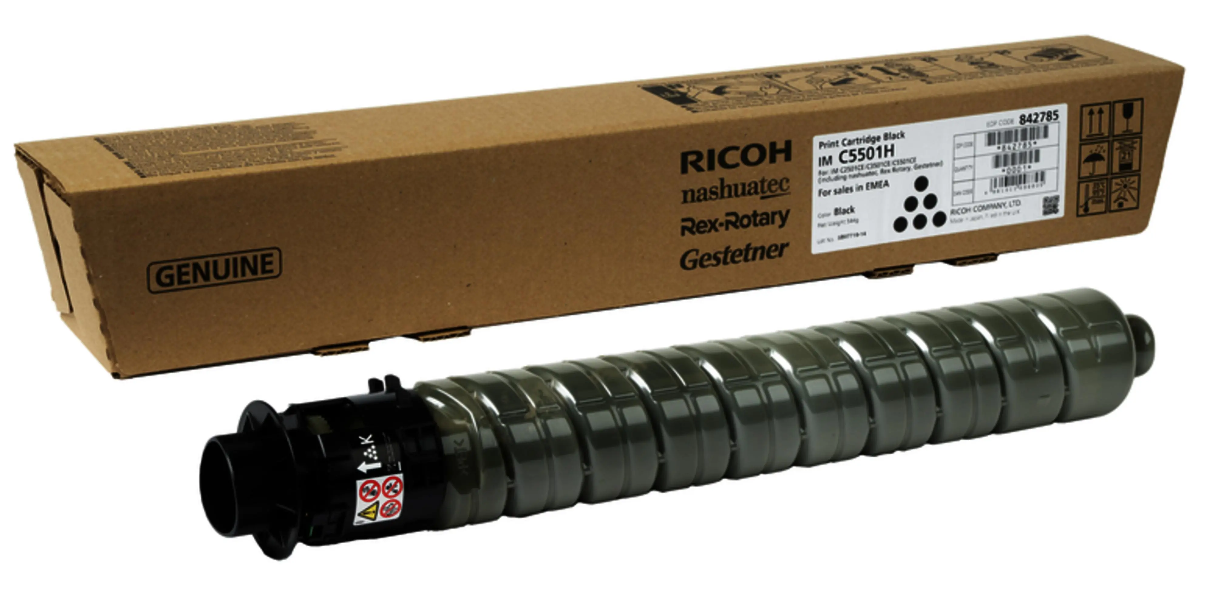 Κασέτα γραφίτη RICOH Black IM C3501CE, IM C5501CE, 32500 σελ., Μαύρο