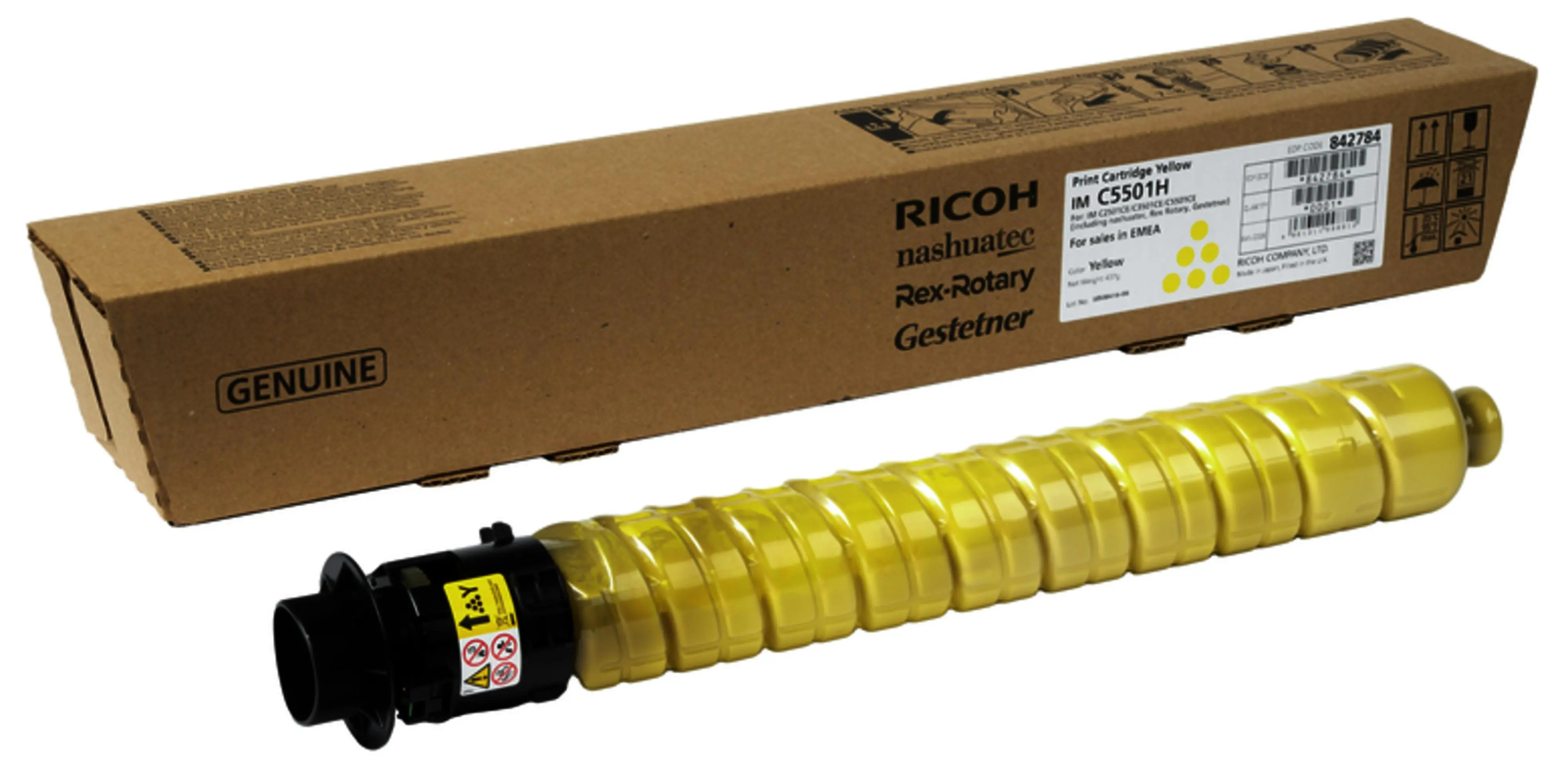 Cartuș toner RICOH Yellow IM C3501CE, IM C5501CE, 24000 pag., Galben
