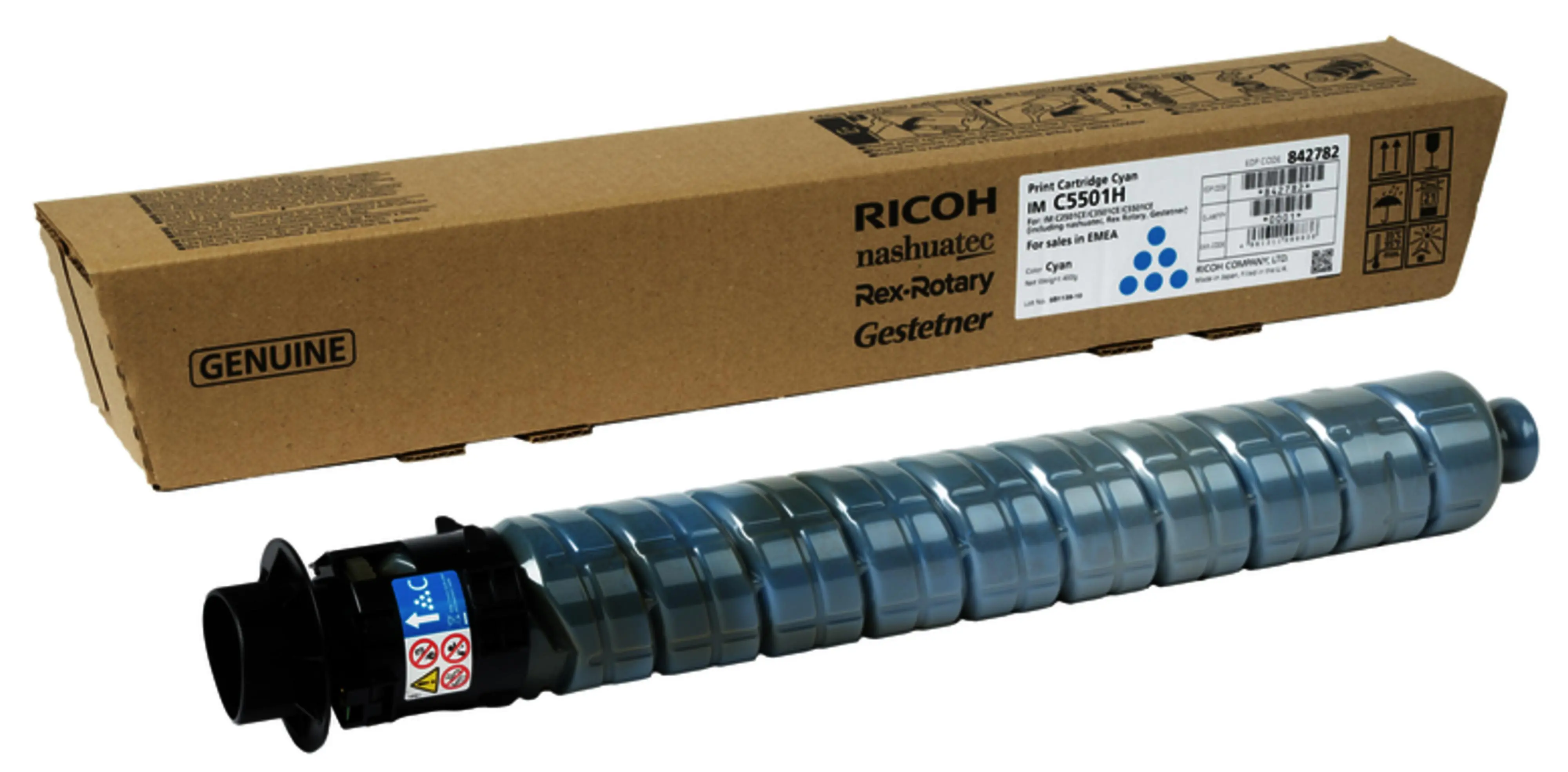 Κασέτα γραφίτη RICOH Cyan IM C3501CE, IM C5501CE, 24000 σελ., Κυανό