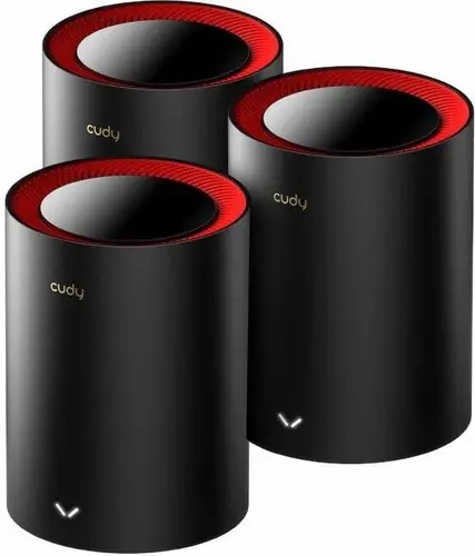 Безжична MESH система Cudy M3000, 3 броя, AX3000 Dual Band, 2.4/5 GHz, 574 - 2402 Mbps - 1