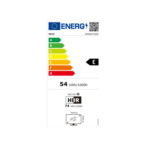 Телевизор METZ 50" 50MQH7500Z UHD 4K QLED+ Google TV, 120Hz, 126 см - image 13
