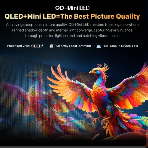 Телевизор METZ 55" 55MNH7000Z UHD 4K QD-Mini LED, Matte Screen Ultra, Google TV, Клас E - image 6