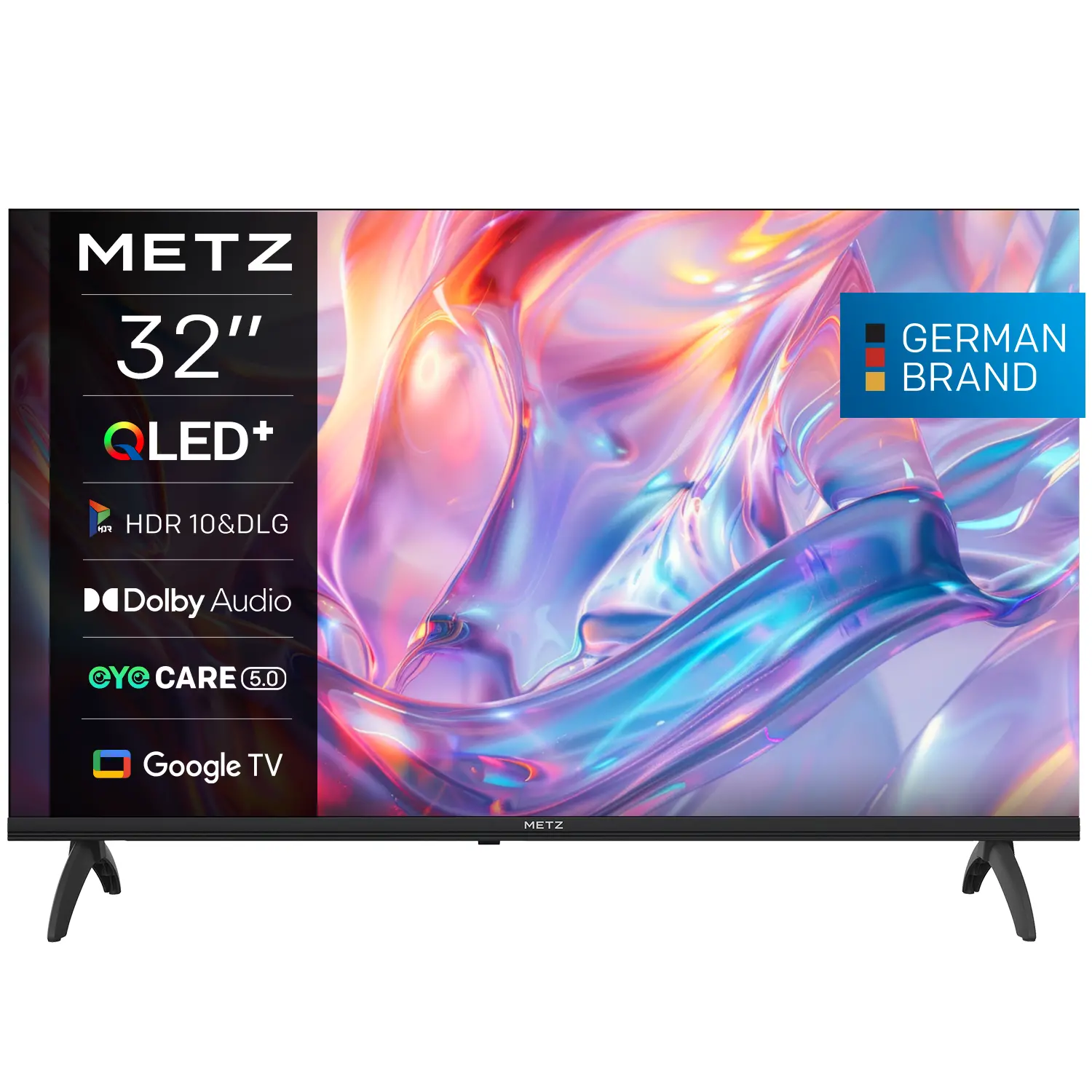 Τηλεόραση METZ 32" 32MQH7000Z HD Ready QLED+ Google TV, Κατηγορία E