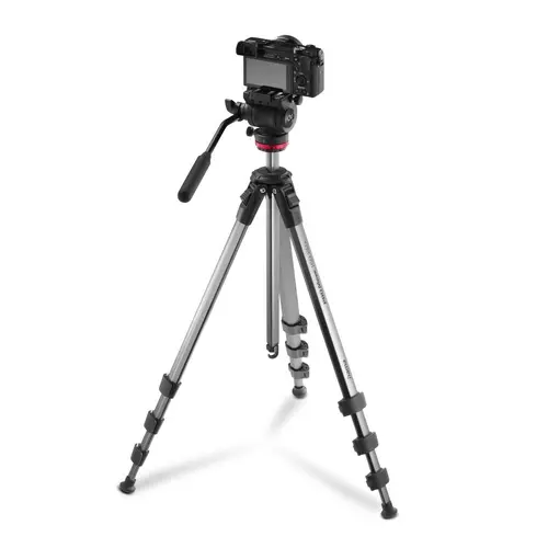 HAMA Трипод / Статив „PRO Move 160 2D+“, 160 см, видео статив за камера и мобилен телефон - image 4