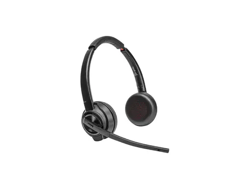 HP Poly Savi 8420 Office Stereo Microsoft Teams Certified DECT 1880-1900 MHz Headset-EURO